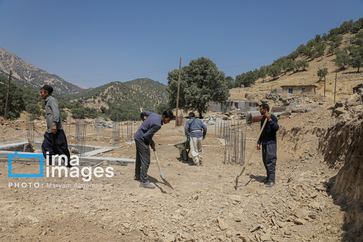 نهضت «مدرسه‌سازی» با مشارکت روستائیان چهارمحال و بختیاری