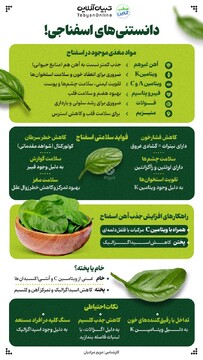 دانستنی‌های اسفناجی!