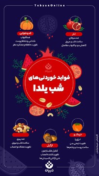 فواید خوردنی‌های شب یلدا
