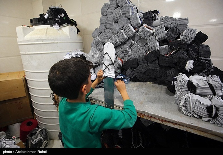 روستای لتگاه قطب تولید جوراب کشور-همدان