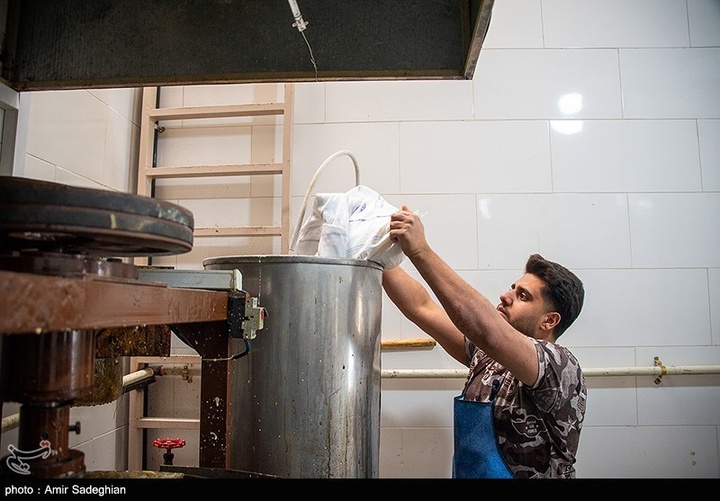 پخت حلوا ارده سنتی - زرقان فارس