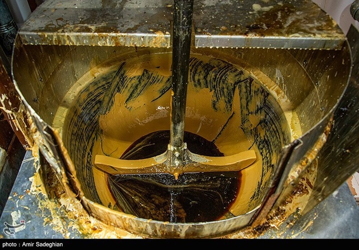 پخت حلوا ارده سنتی - زرقان فارس