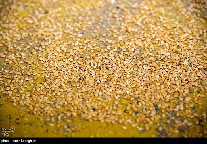 پخت حلوا ارده سنتی - زرقان فارس