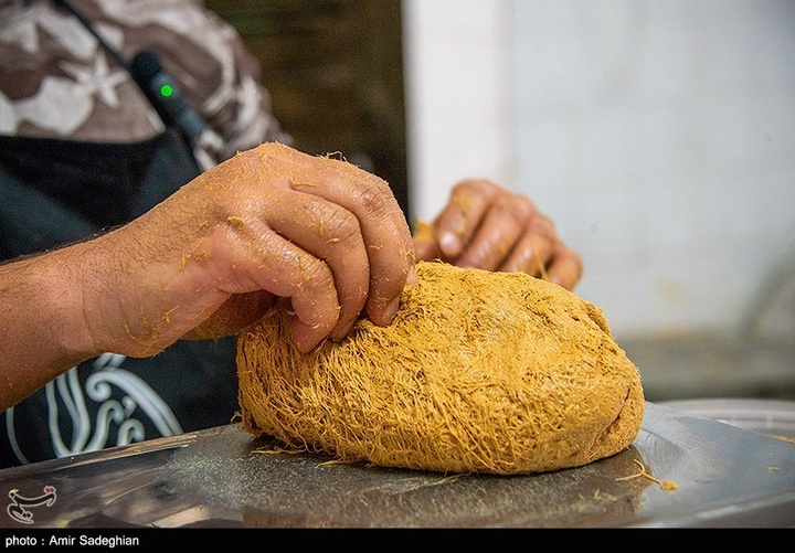 پخت حلوا ارده سنتی - زرقان فارس