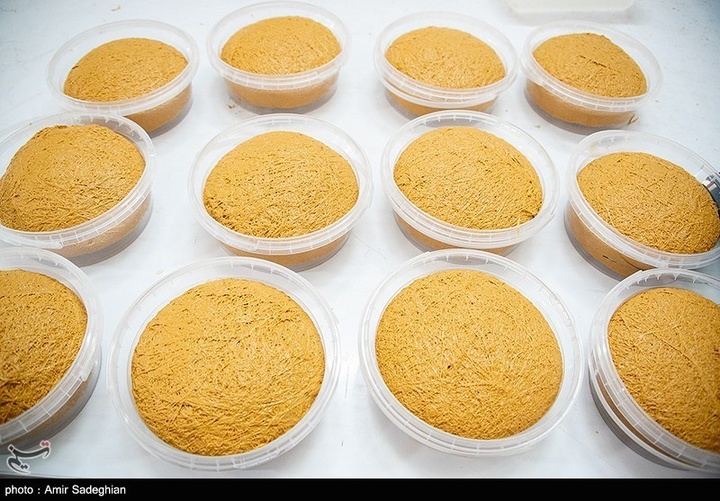 پخت حلوا ارده سنتی - زرقان فارس