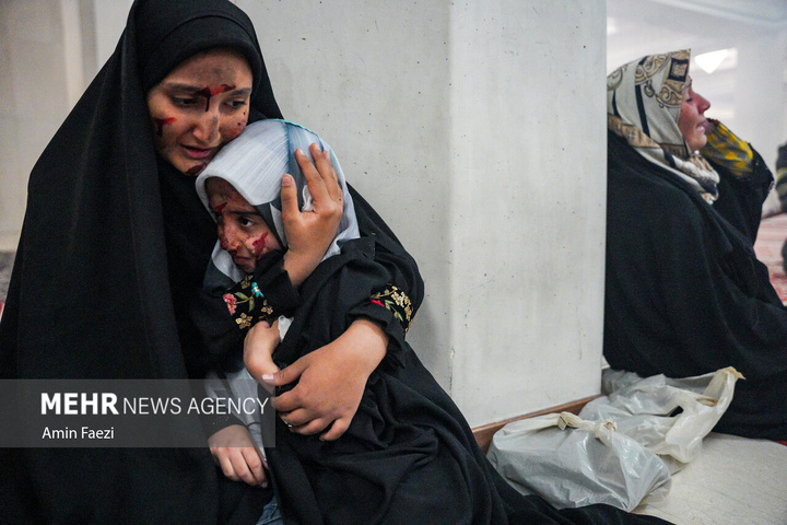 مانور امداد و نجات در حرم شاهچراغ علیه السلام