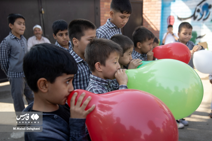 صدای شادی با طعم جهاد در مدرسه