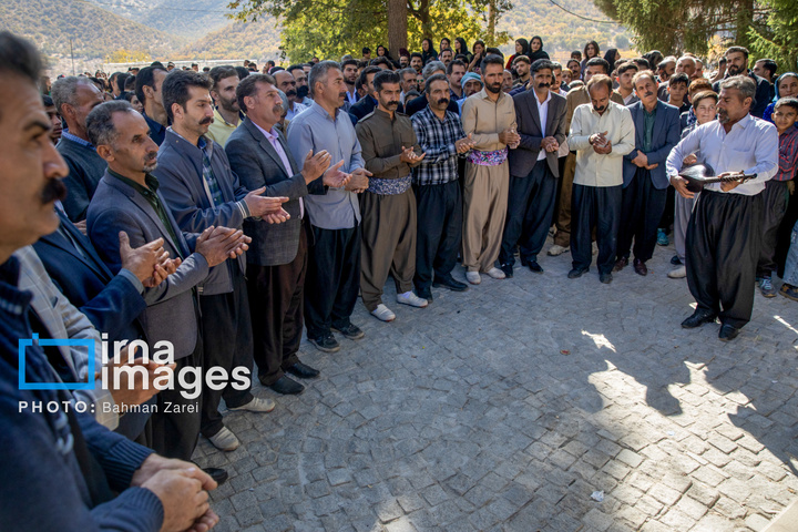 جشن «خاونکار» و نغمه تنبور روستای «توت‌شامی»
