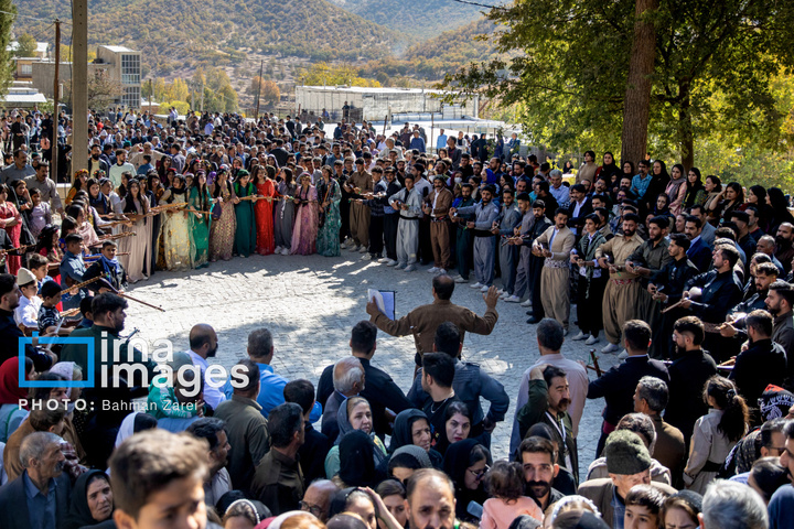 جشن «خاونکار» و نغمه تنبور روستای «توت‌شامی»