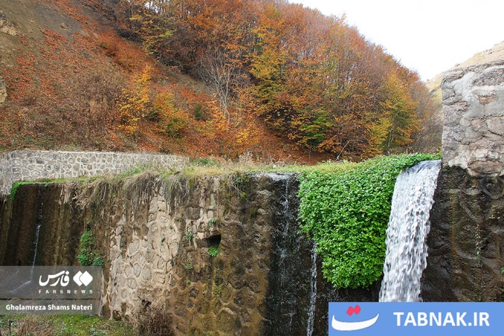 سمفونی رنگ‌ها در قلب کوهستان چالوس