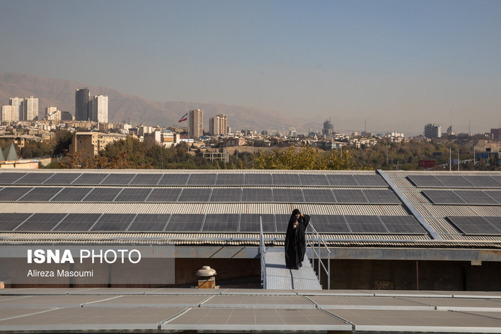 افتتاح بزرگ‌ترین نیروگاه خورشیدی دستگاه‌های اجرایی کشور