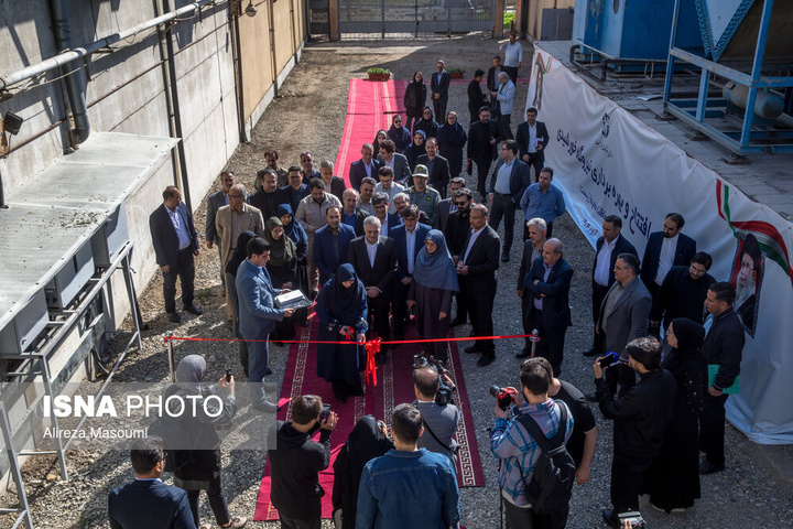 افتتاح بزرگ‌ترین نیروگاه خورشیدی دستگاه‌های اجرایی کشور