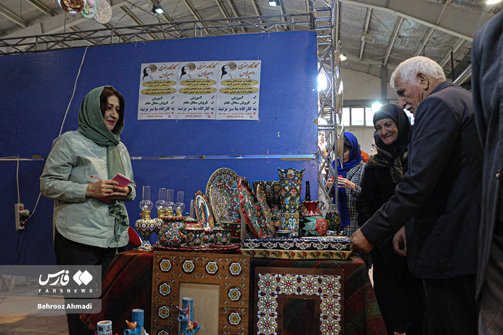 پانزدهمین نمایشگاه ملی صنایع دستی در کرمانشاه