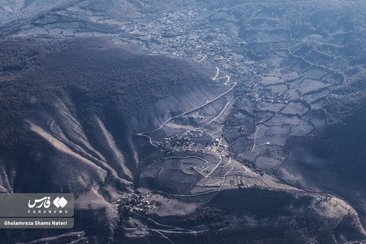 پایش هوایی جنگل و مراتع غرب مازندران