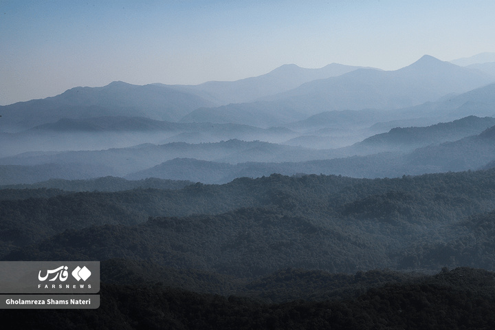 پایش هوایی جنگل و مراتع غرب مازندران