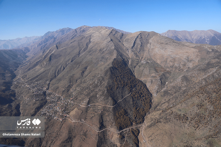 پایش هوایی جنگل و مراتع غرب مازندران