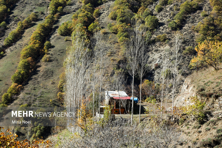 طبیعت پاییزی روستای نمنق