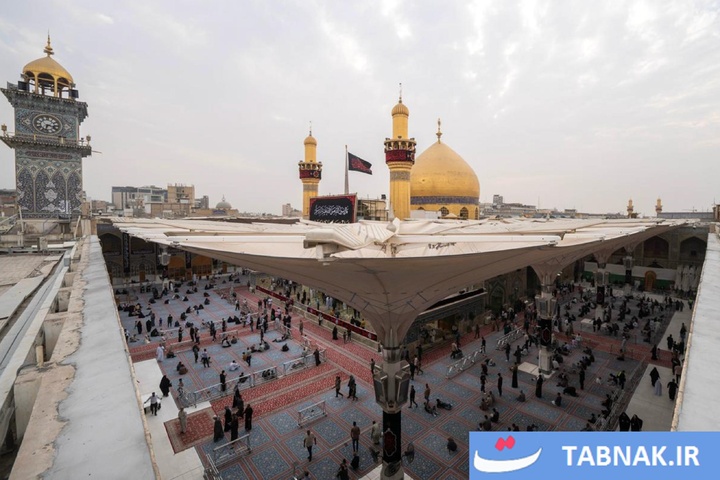 بارش اولین باران پاییزی در شهرهای نجف و کربلا