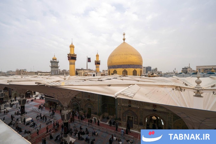 بارش اولین باران پاییزی در شهرهای نجف و کربلا