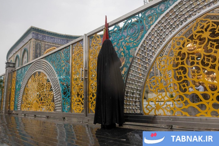 بارش اولین باران پاییزی در شهرهای نجف و کربلا