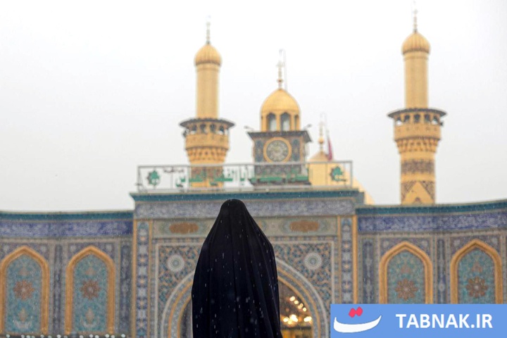 بارش اولین باران پاییزی در شهرهای نجف و کربلا