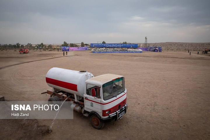 مراسم امحای ۲۰ تن انواع مواد مخدر - تهران