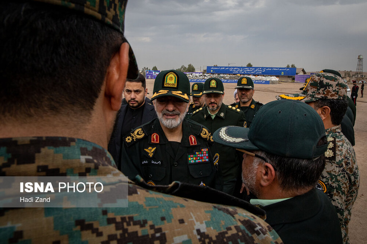 مراسم امحای ۲۰ تن انواع مواد مخدر - تهران