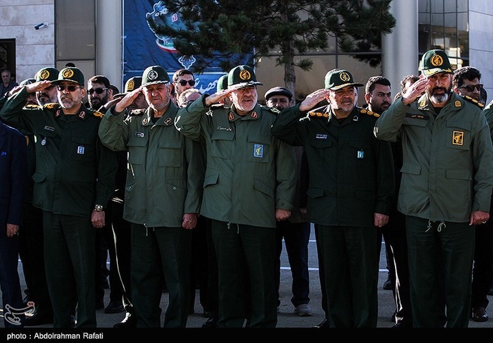 مراسم استقبال از هشت شهید گمنام دوران دفاع مقدس در همدان