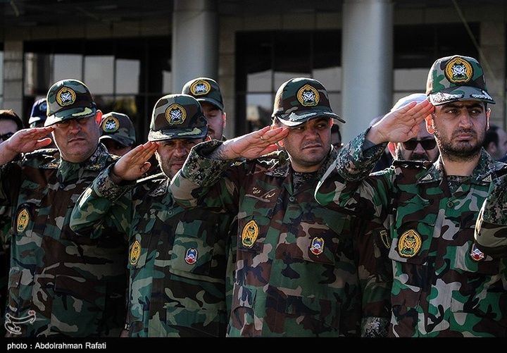 مراسم استقبال از هشت شهید گمنام دوران دفاع مقدس در همدان