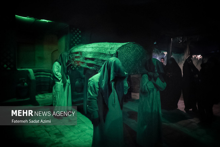 سوگواره تجسمی کوچه های بنی هاشم در قم