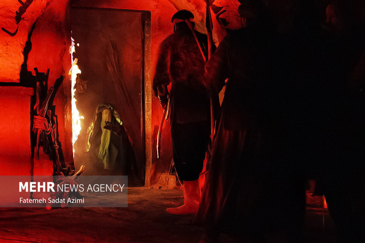 سوگواره تجسمی کوچه های بنی هاشم در قم