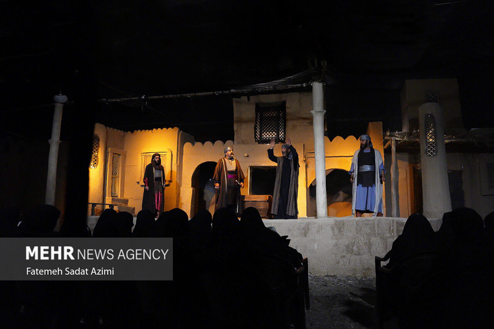 سوگواره تجسمی کوچه های بنی هاشم در قم