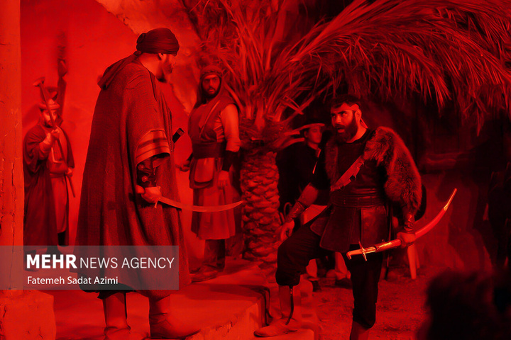 سوگواره تجسمی کوچه های بنی هاشم در قم