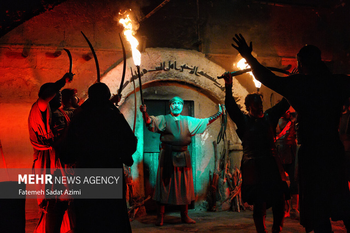 سوگواره تجسمی کوچه های بنی هاشم در قم