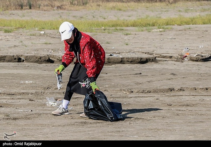 پویش مردمی پاکسازی ساحل رودسر