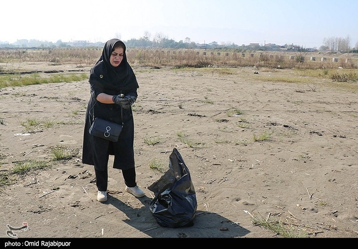 پویش مردمی پاکسازی ساحل رودسر