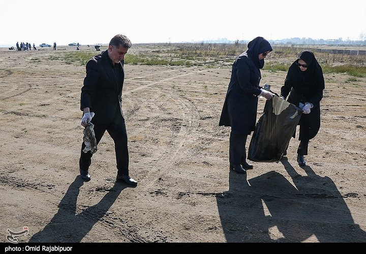 پویش مردمی پاکسازی ساحل رودسر