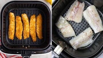 روش اصولی پخت ماهی در سرخ کن بدون روغن