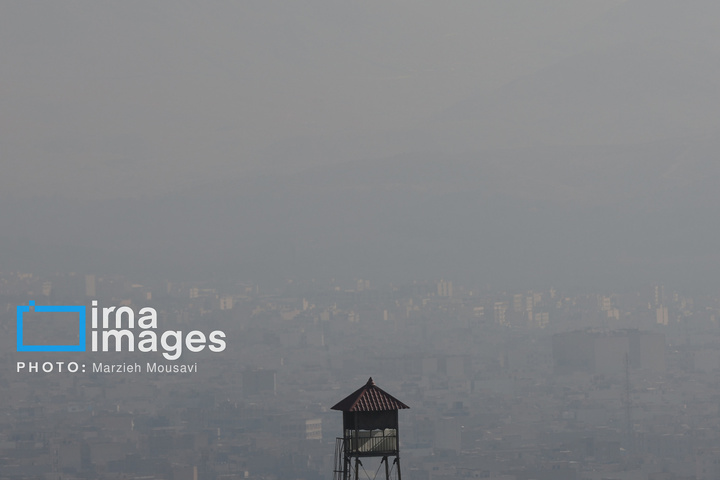 هوای نارنجی تهران