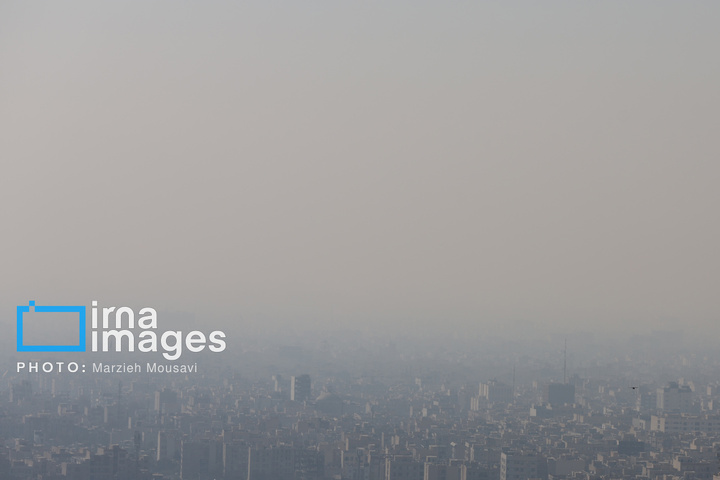 هوای نارنجی تهران