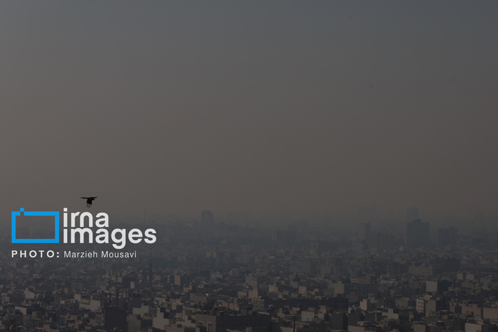 هوای نارنجی تهران