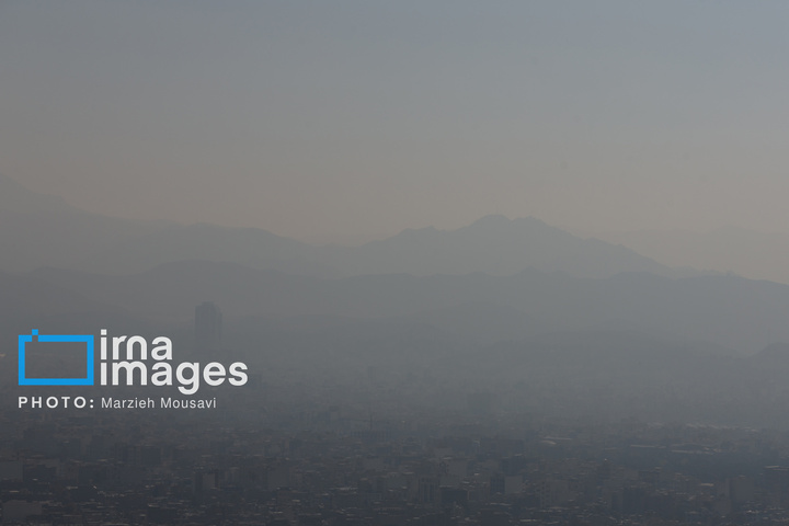 هوای نارنجی تهران