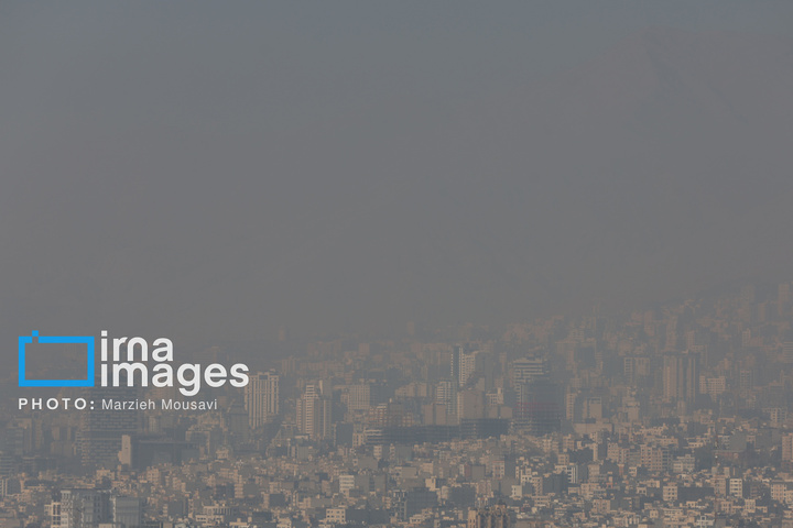 هوای نارنجی تهران