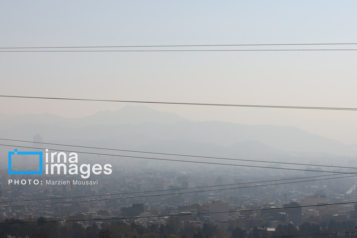 هوای نارنجی تهران