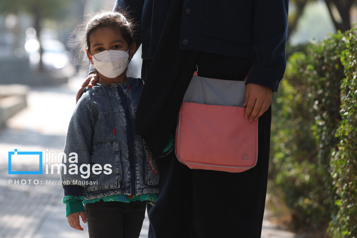 هوای نارنجی تهران