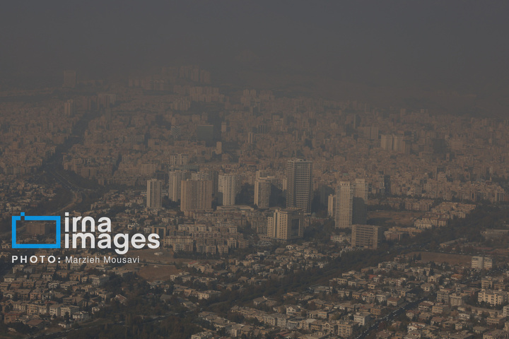 هوای نارنجی تهران