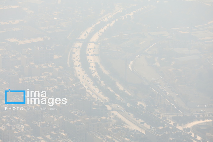 هوای نارنجی تهران