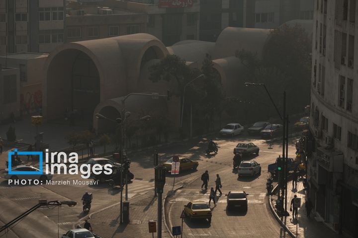 هوای نارنجی تهران