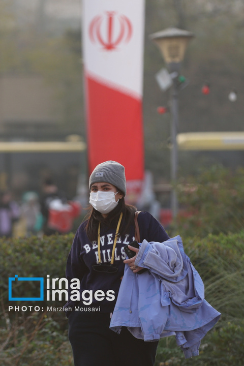 هوای نارنجی تهران