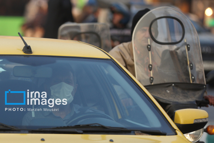 هوای نارنجی تهران